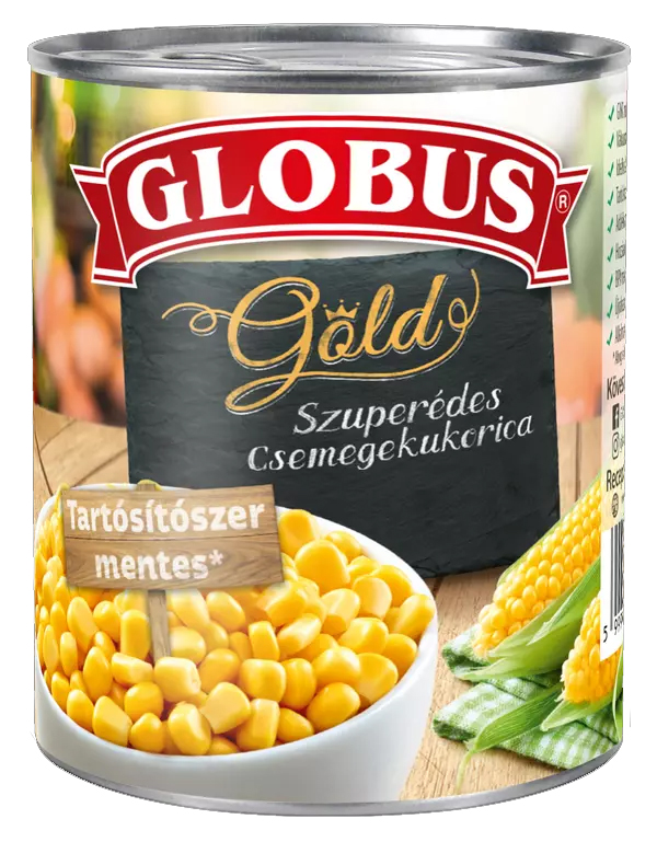 GLOBUS Szuperédes kukorica 680g/570g